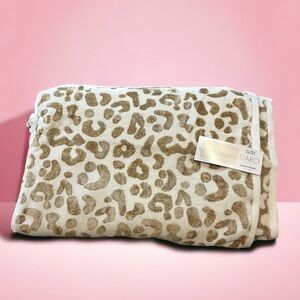 🆕 Leopard Beach Towel Ivory Gold